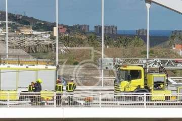 Fallece una persona en el viaducto de Las Longueras (Foto TA)
